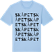Blue Soul t-shirt med Skåpet ordlek t-shirt