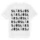 Skärsjö ordlek t-shirt