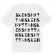 Skenshyttan ordlek t-shirt