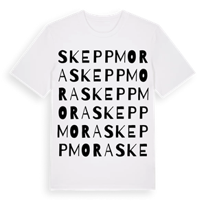 Skeppmora ordlek t-shirt – ekologisk bomull t-shirt från Pinshirt