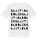 Skjutarkröken ordlek t-shirt
