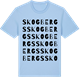 Blue Soul t-shirt med Skogbergs ordlek t-shirt