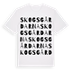 Skogsgårdarna ordlek t-shirt