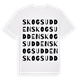 Skogsudden ordlek t-shirt