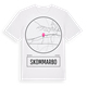 White t-shirt med Skommarbo t-shirt