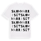 Skommarriset ordlek t-shirt