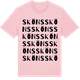 Pink Cotton t-shirt med Sköns ordlek t-shirt
