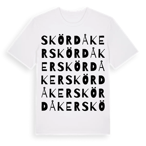 Skördåker ordlek t-shirt – ekologisk bomull t-shirt från Pinshirt