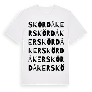 Skördåker ordlek t-shirt – ekologisk bomull t-shirt från Pinshirt