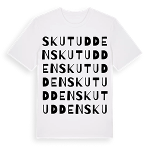 Skutudden ordlek t-shirt – ekologisk bomull t-shirt från Pinshirt