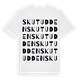 Skutudden ordlek t-shirt