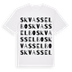 Skvasselbo ordlek t-shirt