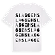 Slaggen ordlek t-shirt