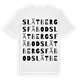 Slätbergs fäbod ordlek t-shirt
