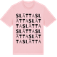 Pink Cotton t-shirt med Slätta ordlek t-shirt