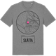 Mid Heather Gray t-shirt med Slätta t-shirt