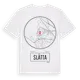 White t-shirt med Slätta t-shirt