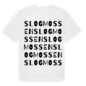 Slogmossen ordlek t-shirt – ekologisk bomull t-shirt från Pinshirt