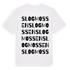 Slogmossen ordlek t-shirt – ekologisk bomull t-shirt från Pinshirt
