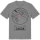 Mid Heather Gray t-shirt med Slussen t-shirt