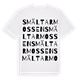 Smältarmossen ordlek t-shirt