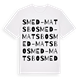 Smed-Matsbo ordlek t-shirt