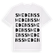 White t-shirt med Smedens ordlek t-shirt