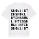 Snöklinten ordlek t-shirt