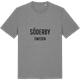 Mid Heather Gray t-shirt med Söderby i Sverige t-shirt
