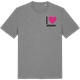Mid Heather Gray t-shirt med Jag älskar Söderby t-shirt litet tryck