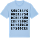 Blue Soul t-shirt med Söderby ordlek t-shirt