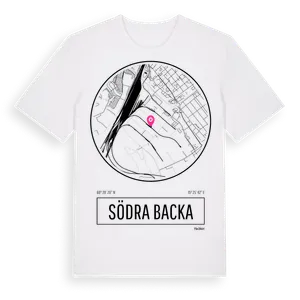 Södra Backa t-shirt – ekologisk bomull t-shirt från Pinshirt