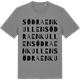 Mid Heather Gray t-shirt med Södra Enkullen ordlek t-shirt