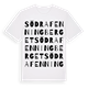 Södra Fenningberget ordlek t-shirt