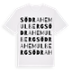 Södra Hemulberg ordlek t-shirt
