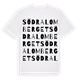 Södra Lomberget ordlek t-shirt