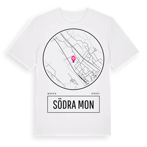Södra Mon t-shirt – ekologisk bomull t-shirt från Pinshirt