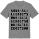 Mid Heather Gray t-shirt med Södra Skålberget ordlek t-shirt