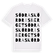 Södra Skördrisberget ordlek t-shirt