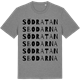 Mid Heather Gray t-shirt med Södra Tansbodarna ordlek t-shirt