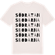 Vintage White t-shirt med Södra Tansbodarna ordlek t-shirt