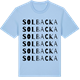 Blue Soul t-shirt med Solbacka ordlek t-shirt