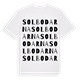 Solbodarna ordlek t-shirt