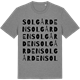 Mid Heather Gray t-shirt med Solgården ordlek t-shirt