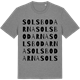 Mid Heather Gray t-shirt med Solsbodarna ordlek t-shirt