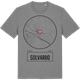 Mid Heather Gray t-shirt med Solvarbo t-shirt