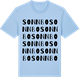 Blue Soul t-shirt med Sonnbo ordlek t-shirt