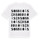 Sonnboåsen ordlek t-shirt