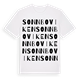 Sonnboviken ordlek t-shirt