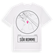 White t-shirt med Sör Romme t-shirt
